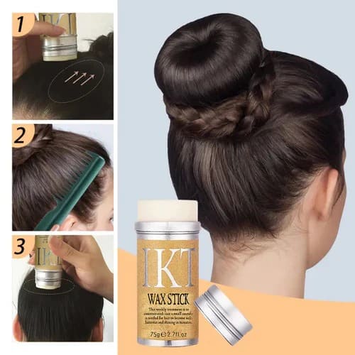 Barra de Cera Fijadora IKT – Controla el Frizz y Define tu Estilo