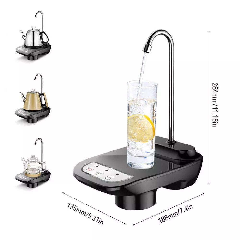 Dispensador de Agua Recargable con Base Minimalista – Uso Dual