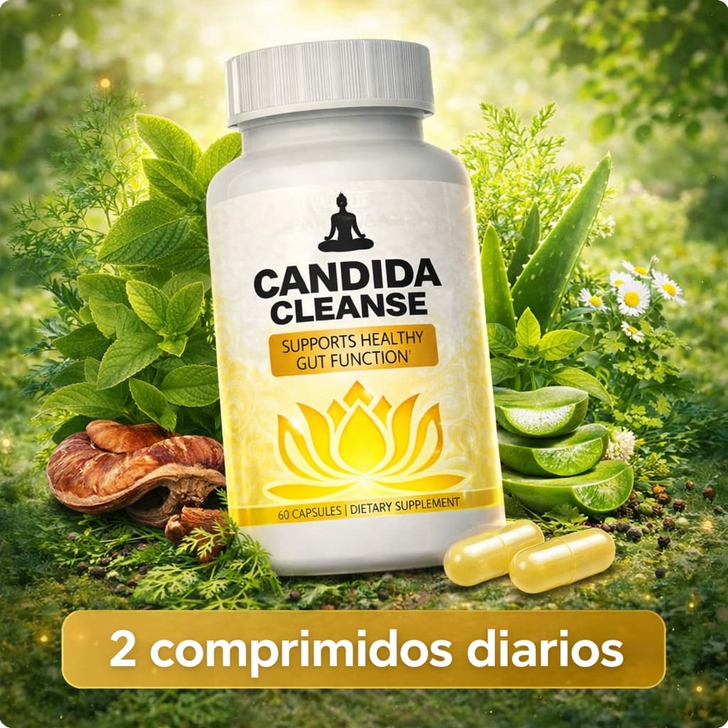 Suplemento Candida Cleanse Youcare® (60 cápsulas)