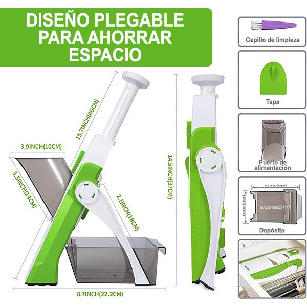 Cortadora de Verduras 4 en 1 – Rápida, práctica y eficiente