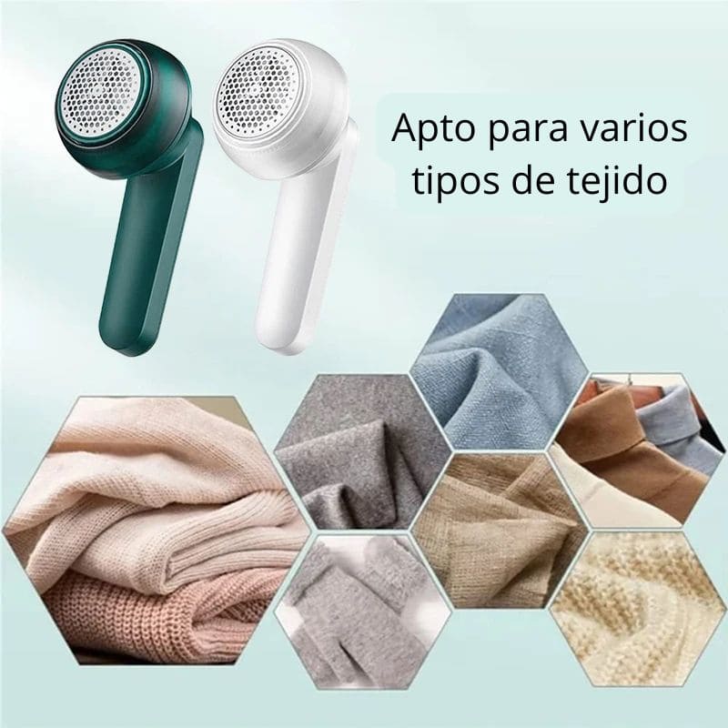 REMOVEDOR ELÉCTRICO RECARGABLE DE PELOS Y FIAPOS - LIMPIEZA RÁPIDA Y EFICAZ!