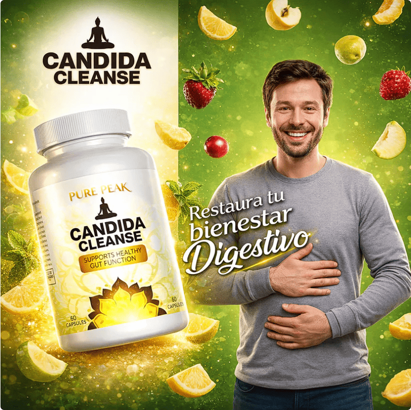 Suplemento Candida Cleanse Youcare® (60 cápsulas)