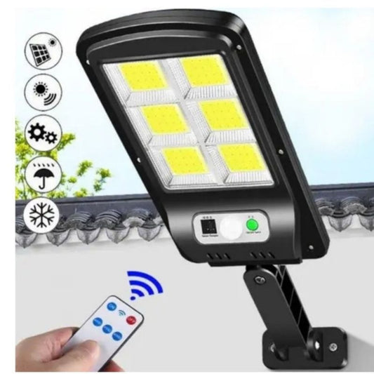 Lámpara Solar con Sensor™, Control Remoto y Resistencia al Agua – IP67