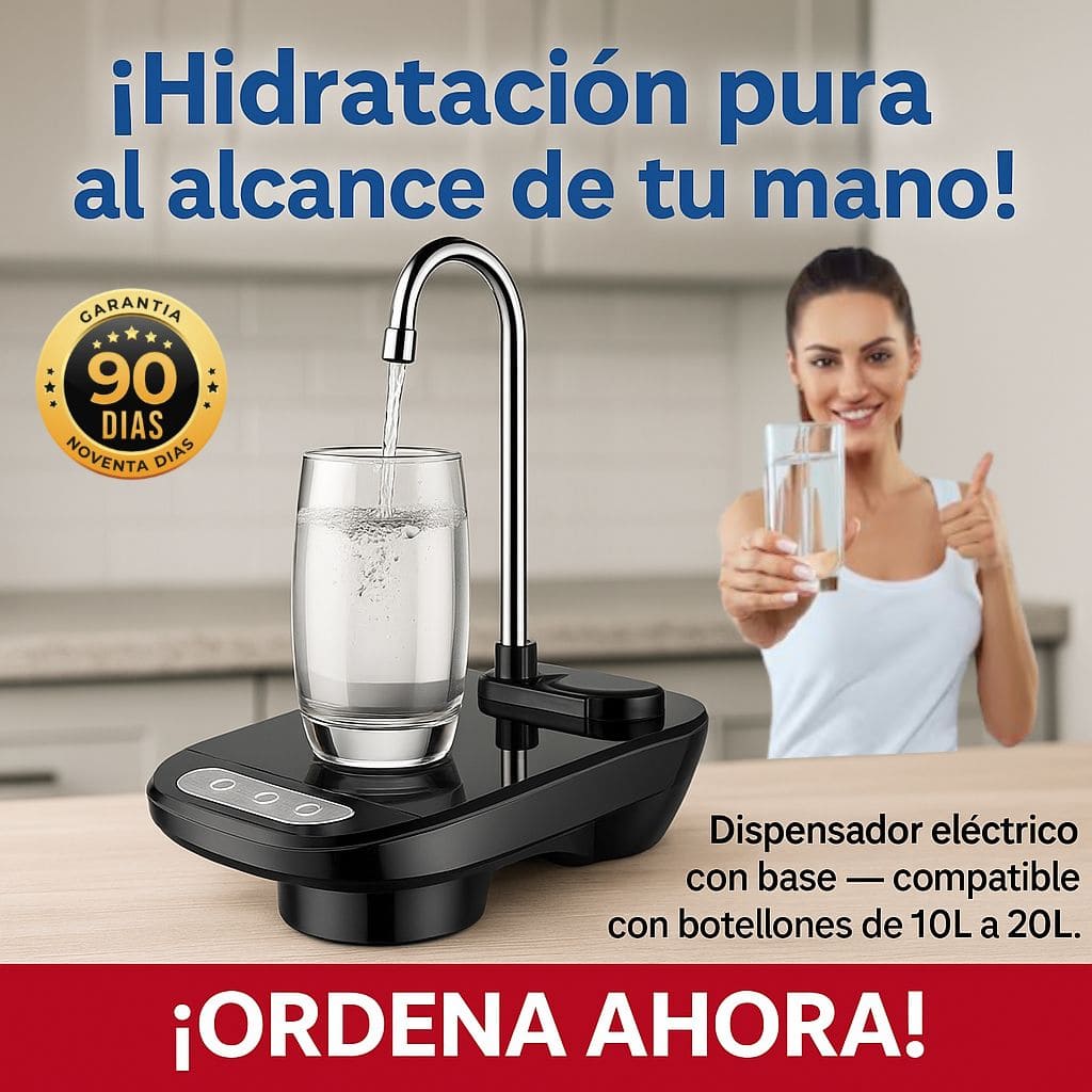 LUJO Y TECNOLOGIA - Dispensador Automático con base 3 Niveles Premium™ 🔋