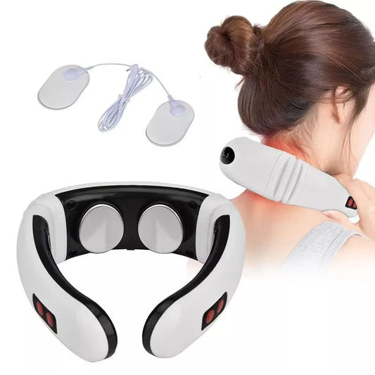 Masajeador Inteligente de Cuello con Calor y Electrodos 💆