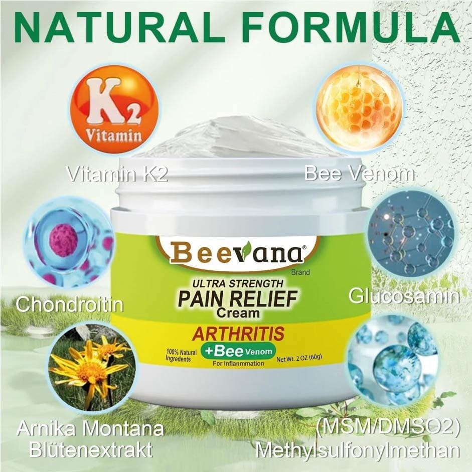 Beevana™ 🐝 – Crema Alivio Articular con Veneno de Abeja | ¡Promoción 2x1!